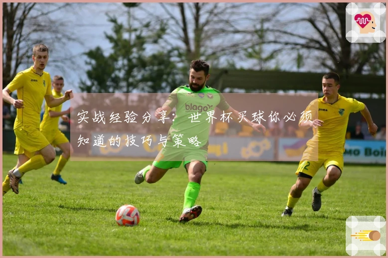 实战经验分享：世界杯买球你必须知道的技巧与策略